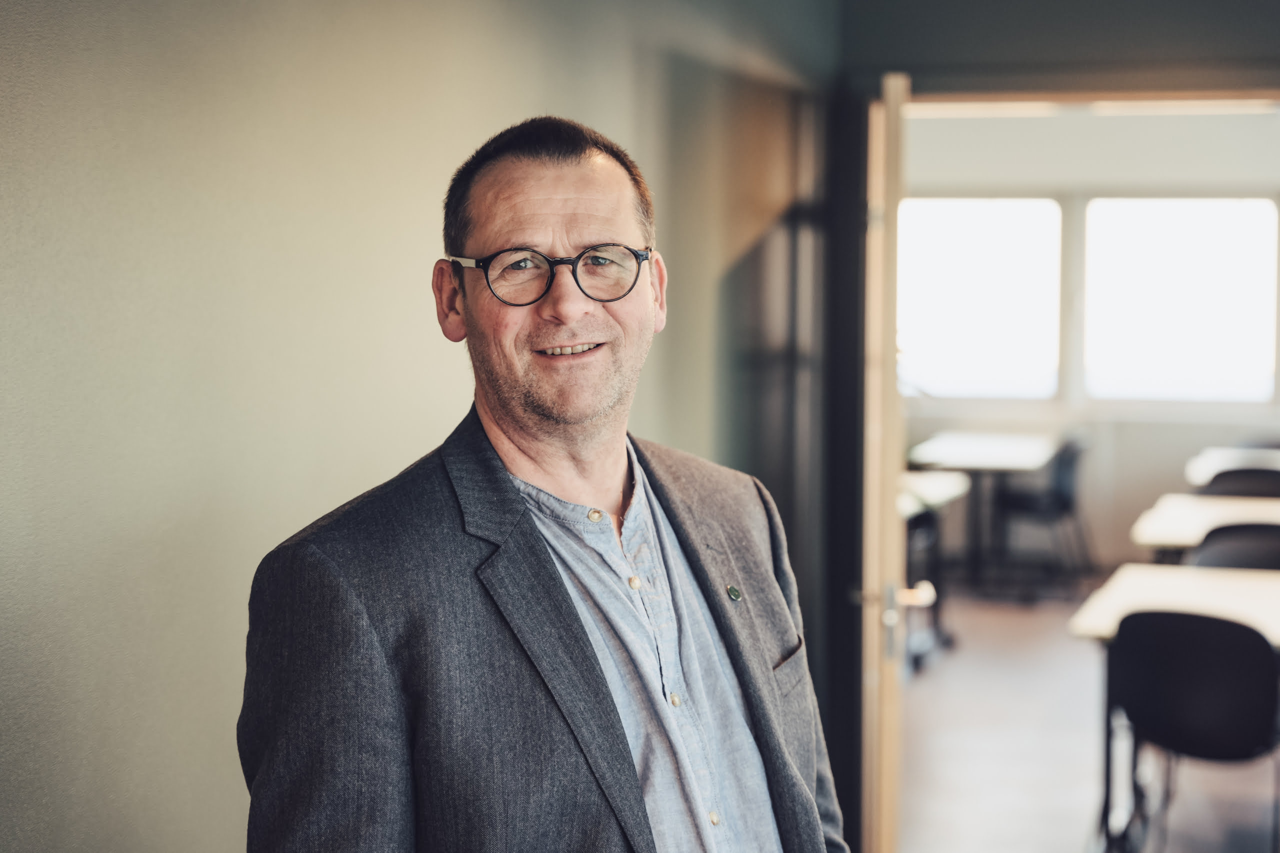 Portrett av Ola Eiksund.