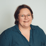 Portrett av Hege Johnsen. Foto.